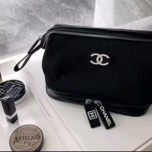 CC Black & White Makeup Bag NWOT